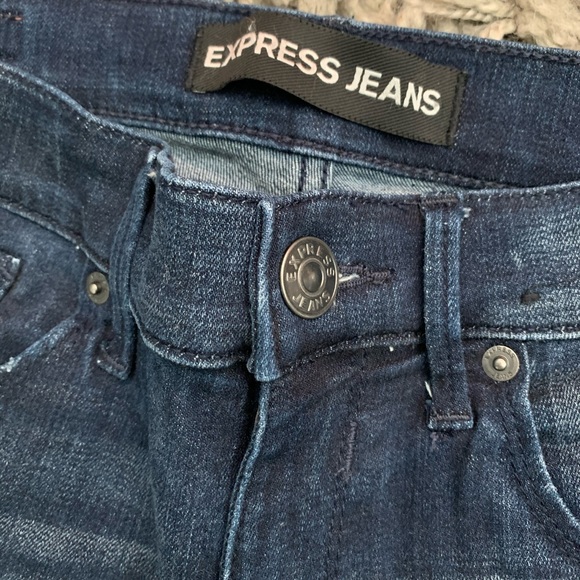 Express Mid Rise Jean Legging - Picture 7 of 8